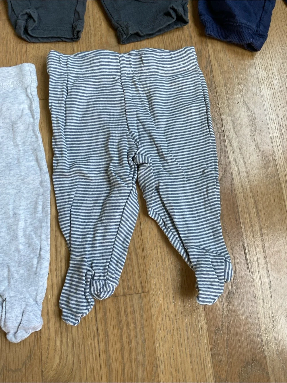 Carter's Baby Boys Assorted Pants and Footed Bottoms - Blue, Gray, Navy